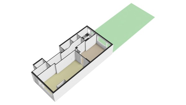 Floorplan - Dordtselaan 52C, 3073 GD Rotterdam